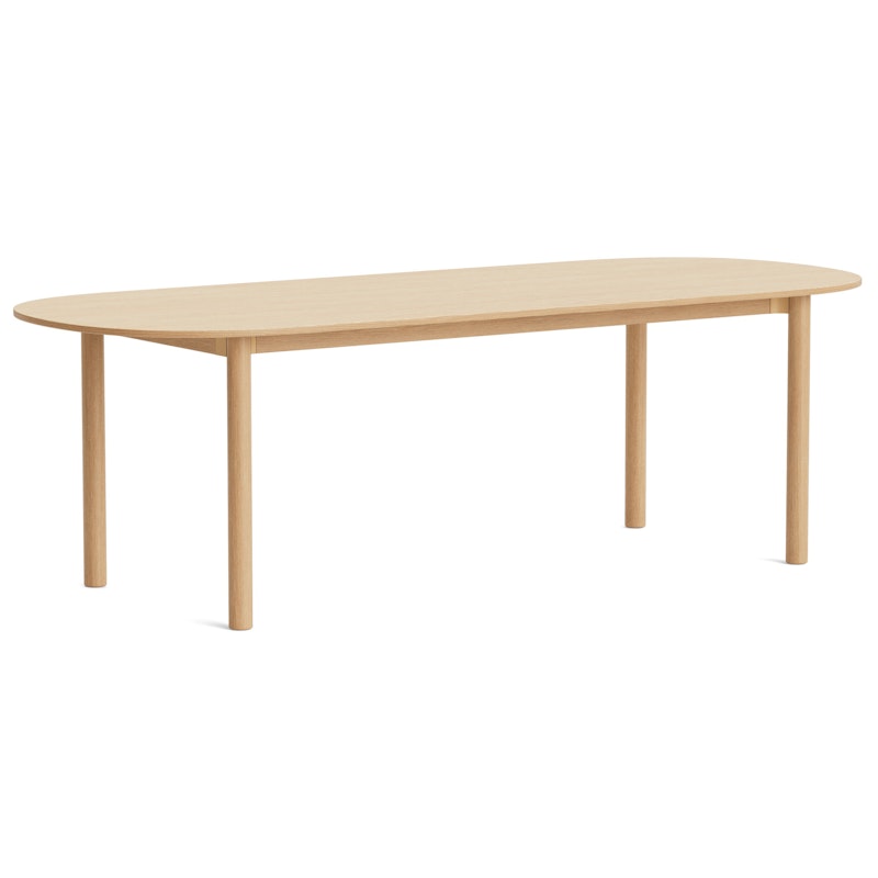 Annex Tisch Länglich 95x240 cm, Lackierte Eiche