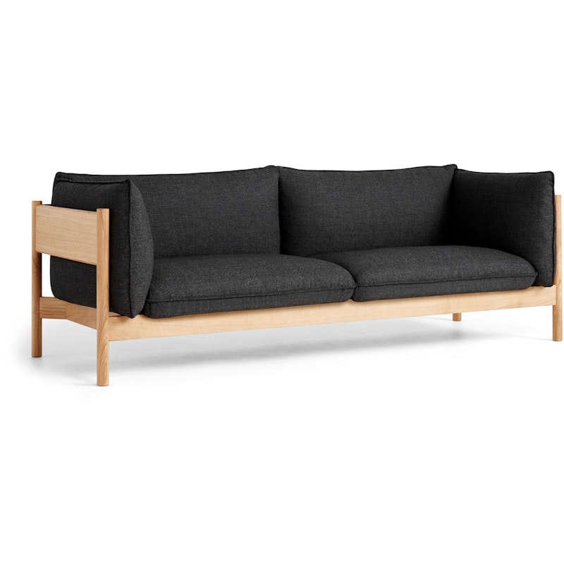 Arbor Sofa 3-Seater, Oak / Re-Wool 198