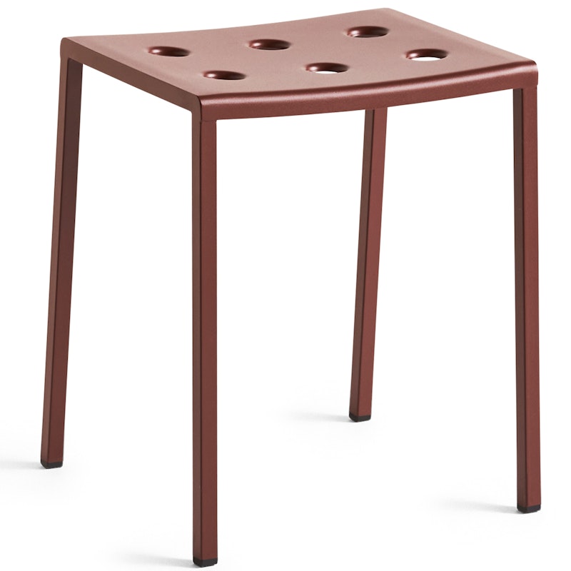 Balcony Hocker, Iron Red