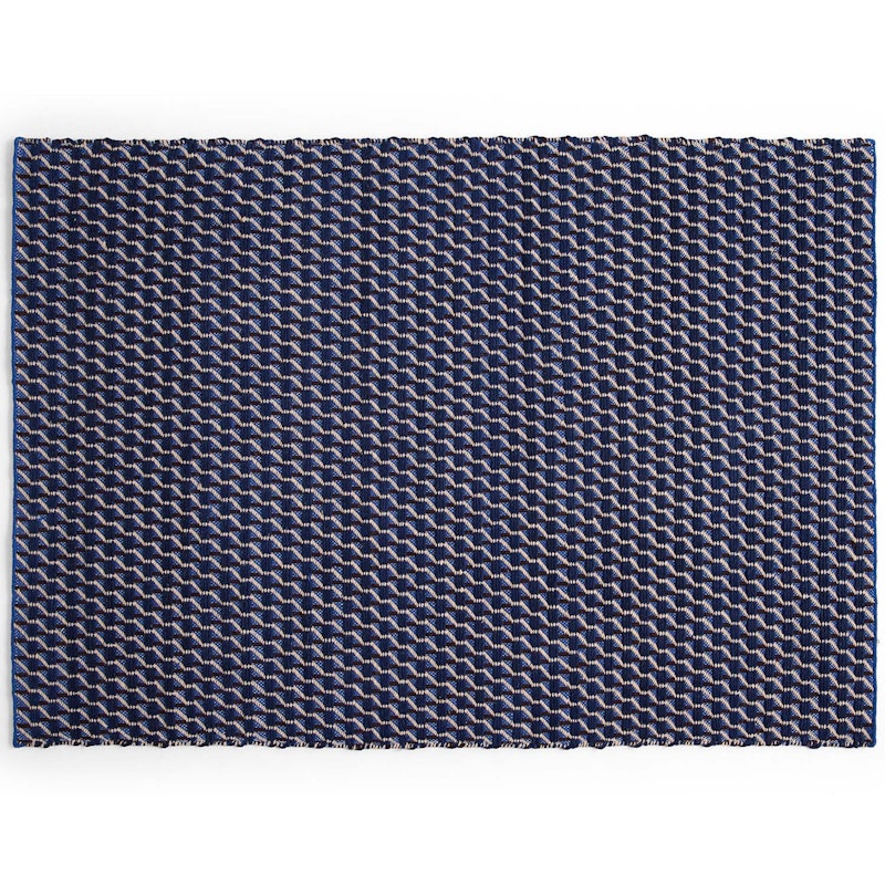 Channel Teppich Blau/Weiß, 60x200 cm