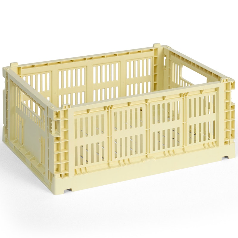 Colour Crate Medium Aufbewahrung, Light Yellow