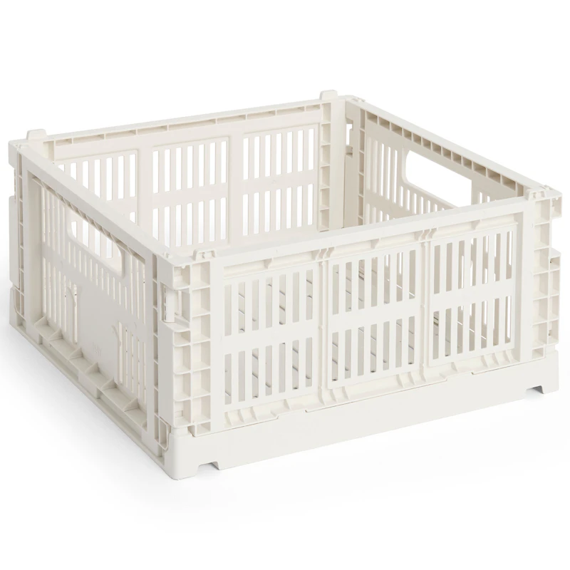 Colour Crate Medium Square Aufbewahrung, Off-white
