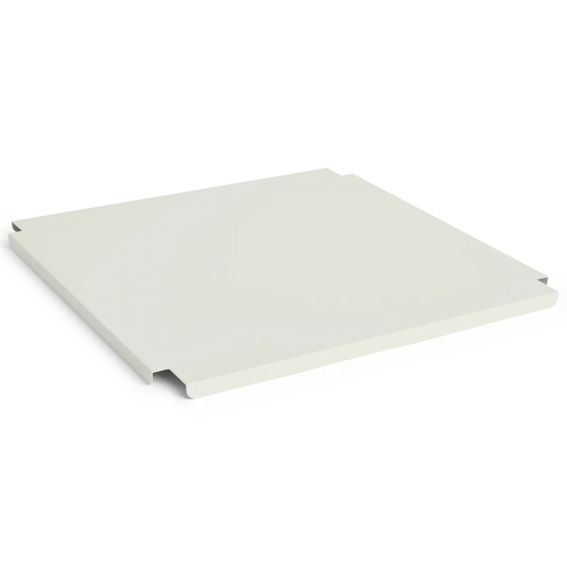 Colour Crate Metal Large Square Deckel, Off-White