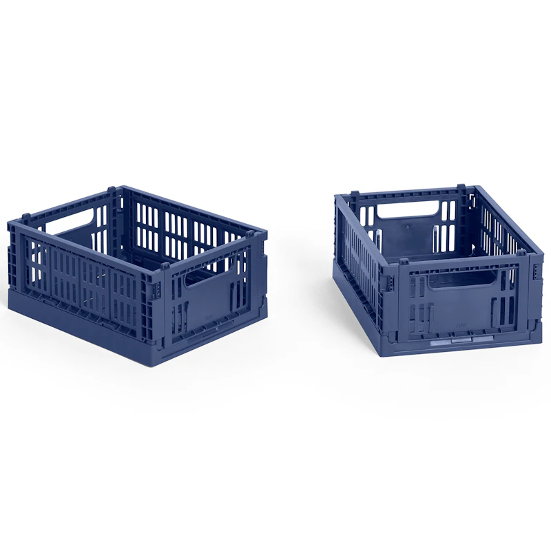 Colour Crate Mini Aufbewahrung 2-er Set, Dark Blue