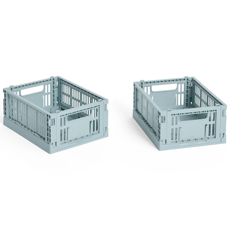 Colour Crate Mini Aufbewahrung 2-er Set, Dusty Blue