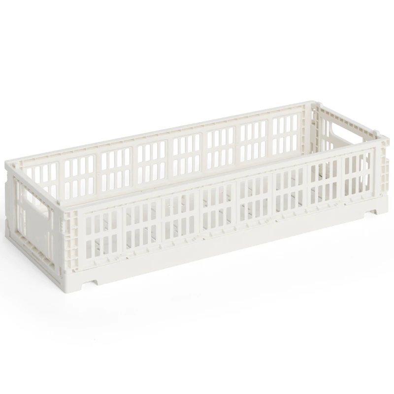 Colour Crate Mini Oblong Aufbewahrung, Off-white
