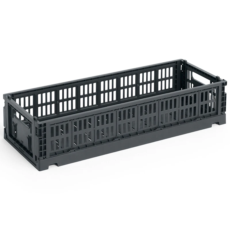 Colour Crate Mini Oblong Aufbewahrung, Charcoal