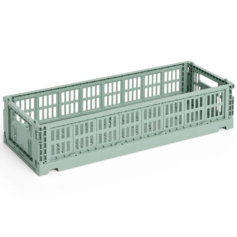Colour Crate Mini Oblong Aufbewahrung, Sage Green