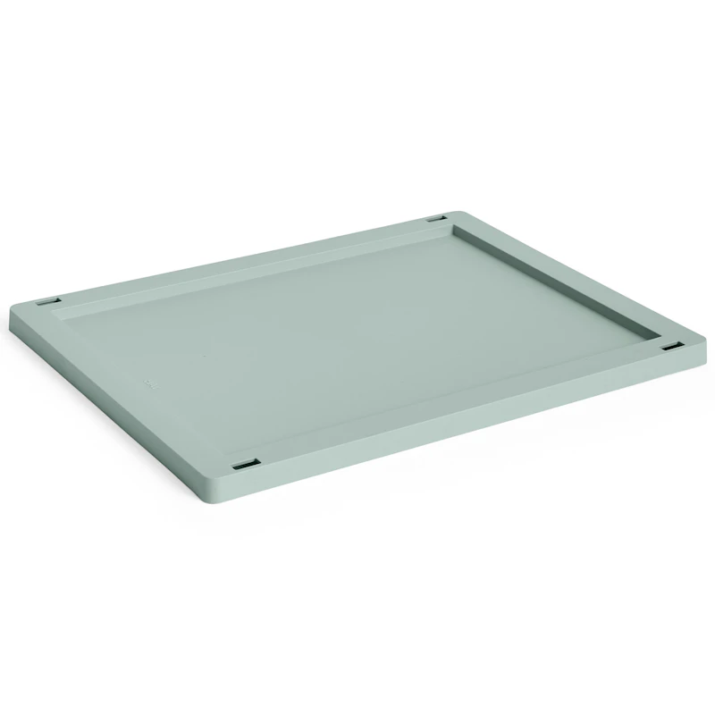 Colour Crate Plastic Medium Deckel, Sage Green