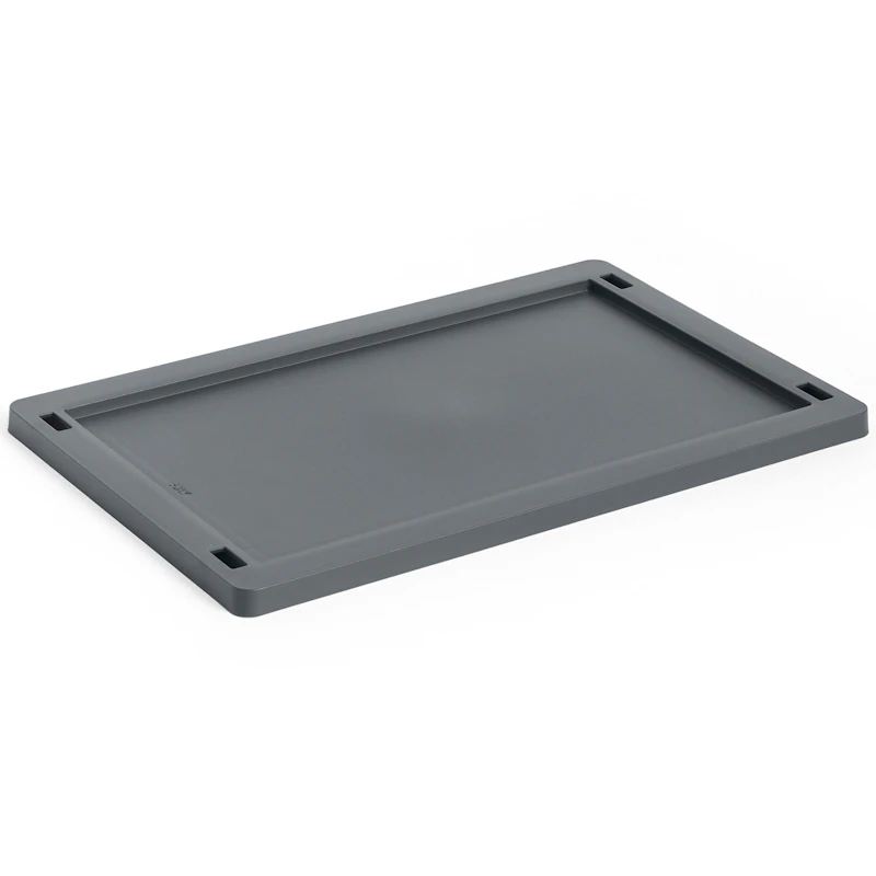 Colour Crate Plastic Small Deckel, Charcoal