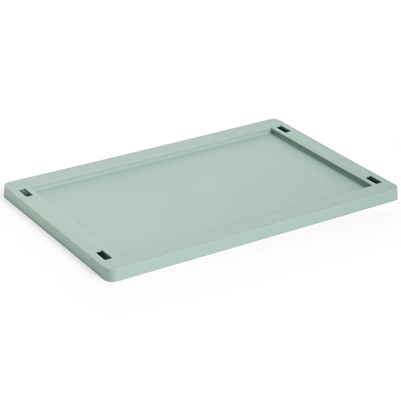 Colour Crate Plastic Small Deckel, Sage Green
