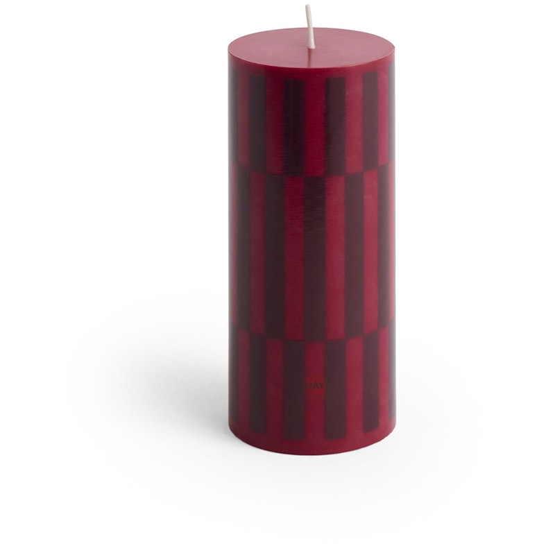 Column Stumpenkerze Klein, Wine