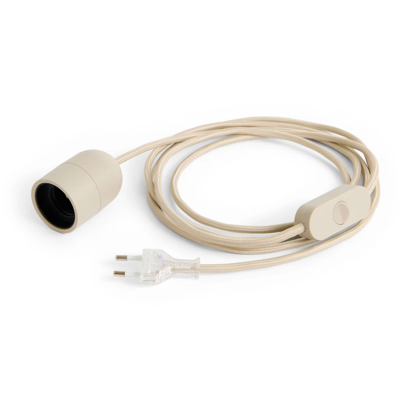 Common Kabelsatz Für Tischlampe, Beton Grey