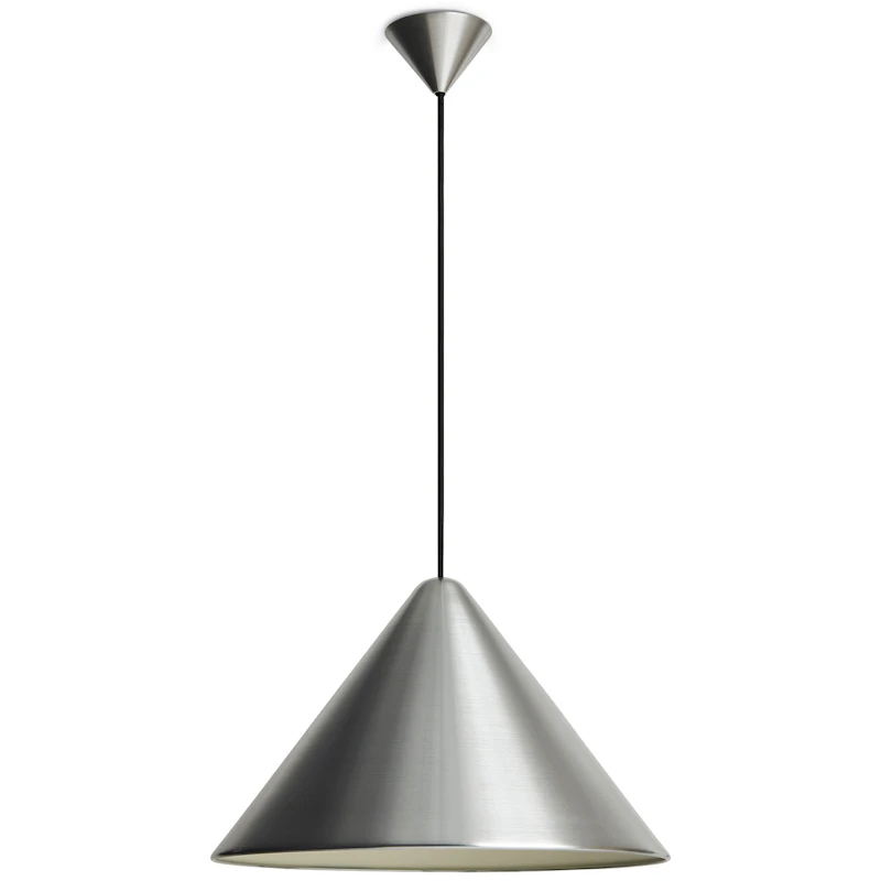 Compass Hängelampe Gebürstet Aluminiumfarben, 43 cm