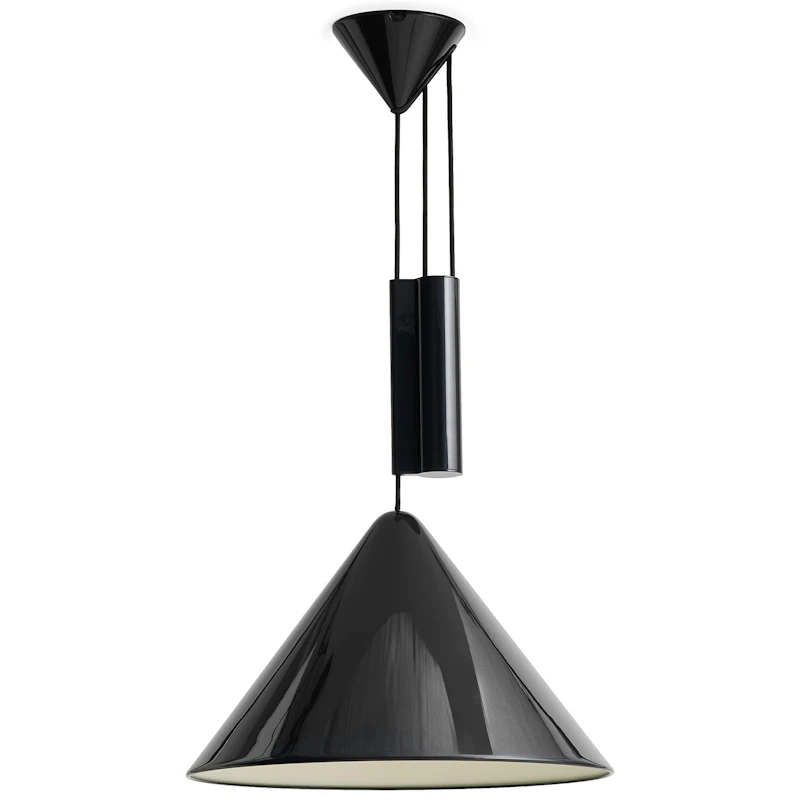 Compass Hängelampe Verstellbar 43 cm, Soft Black