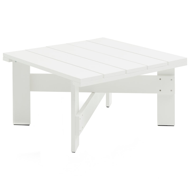 Crate Loungetisch 75x75 cm, Weiß