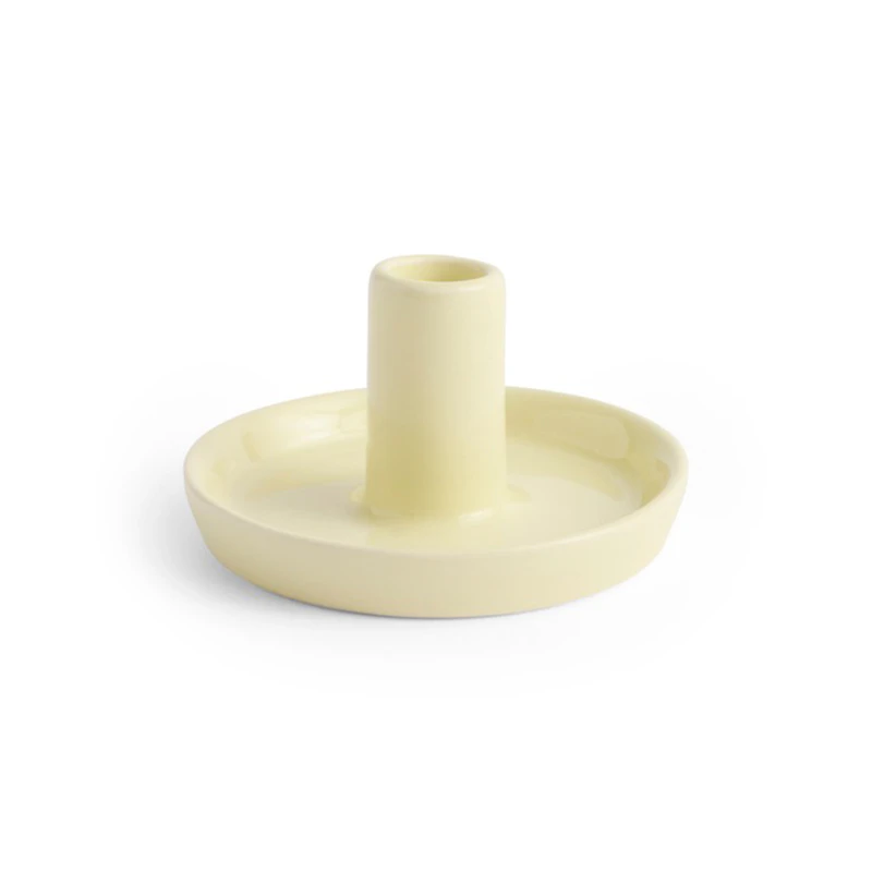 Disc Kerzenhalter XS, Lime White