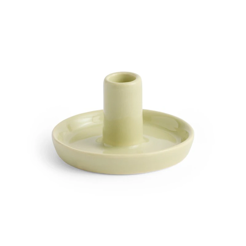 Disc Kerzenhalter XS, Pistachio