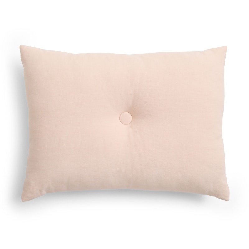 Dot Kissen Linen 45x60 cm, Strawberry Milkshake