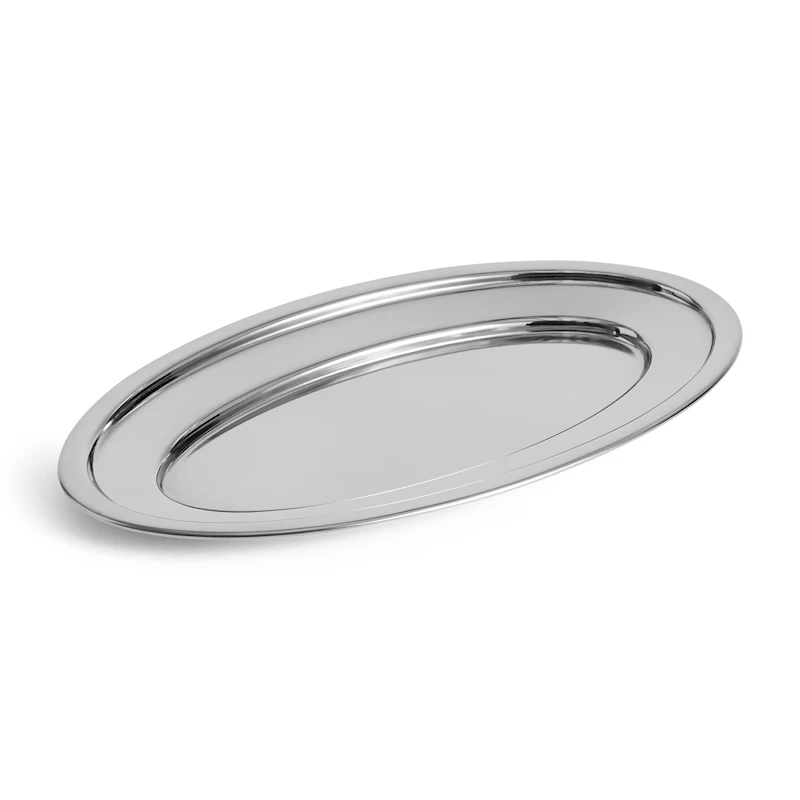 Essential Steel Servierplatte 20x32 cm