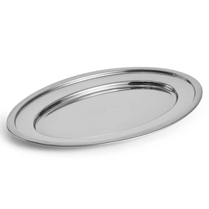 Essential Steel Servierplatte 24x37 cm
