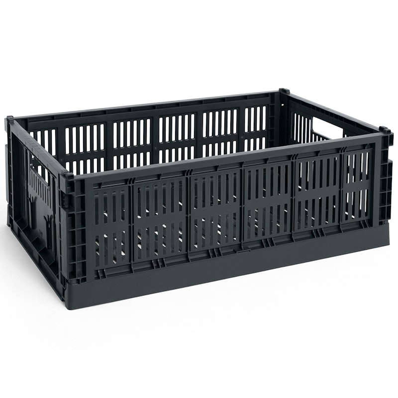 Colour Crate Large Aufbewahrung, Charcoal