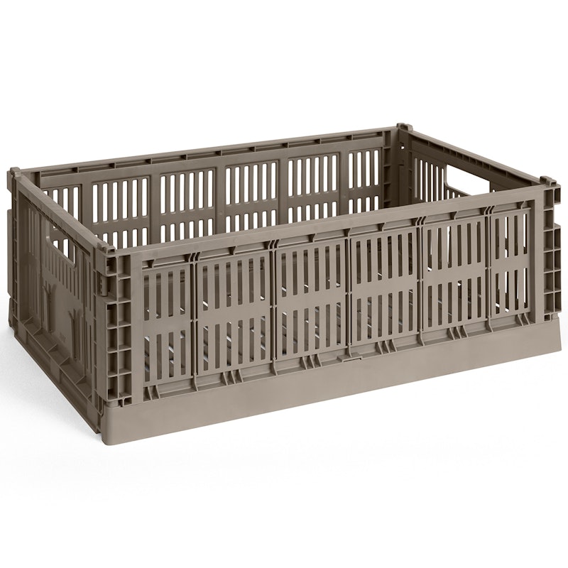 Colour Crate Large Aufbewahrung, Warm Grey