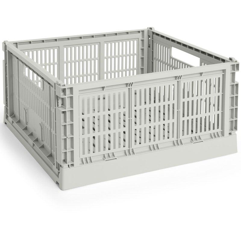 Colour Crate Large Square Aufbewahrung, Grey