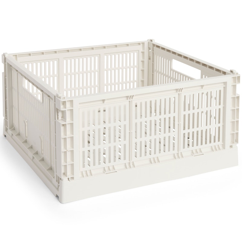 Colour Crate Large Square Aufbewahrung, Off-white