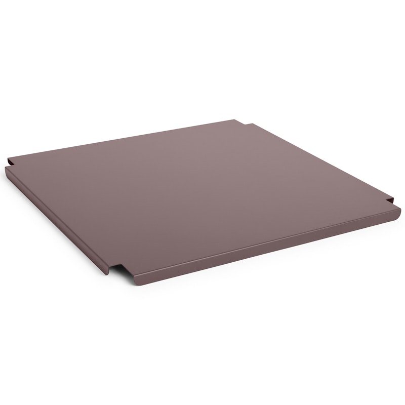 Colour Crate Metal Large Square Deckel, Bordeaux