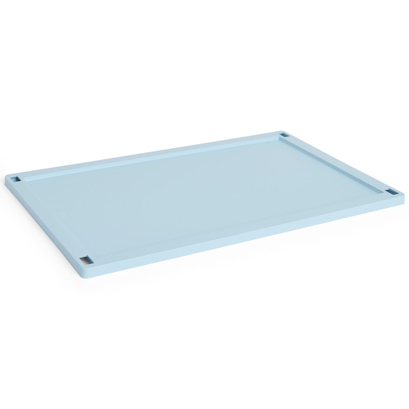 Colour Crate Plastic Large Deckel, Soft Blue