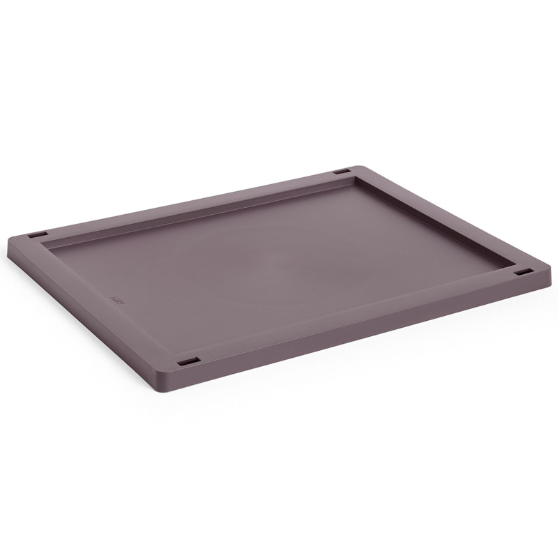 Colour Crate Plastic Medium Deckel, Bordeaux
