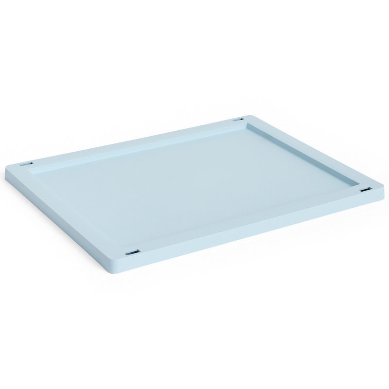 Colour Crate Plastic Medium Deckel, Soft Blue