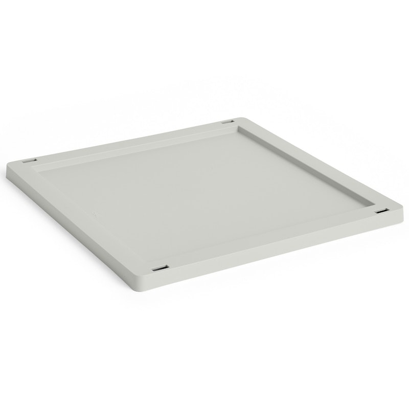 Colour Crate Plastic Medium Square / Cube Deckel, Grey