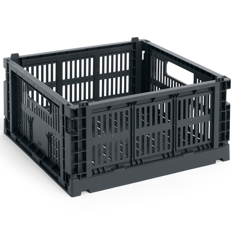 Colour Crate Medium Square Aufbewahrung, Charcoal