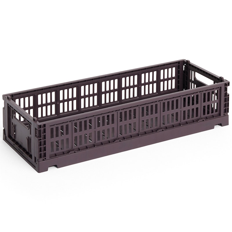 Colour Crate Mini Oblong Aufbewahrung, Bordeaux