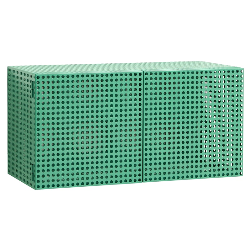 Perforated Wandschrank, Soft Jade