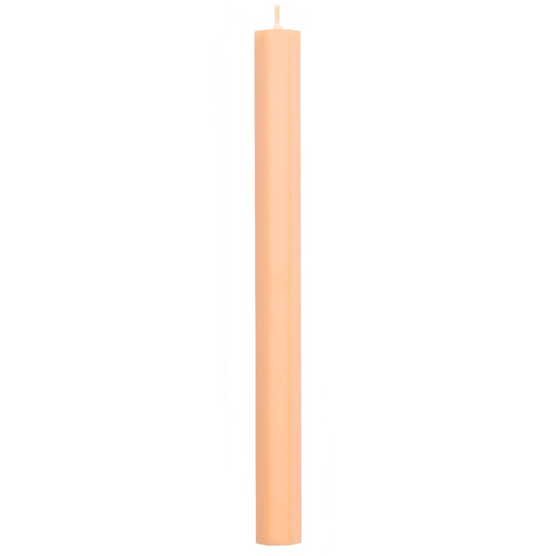 Hexagon Kerze, Dark Peach