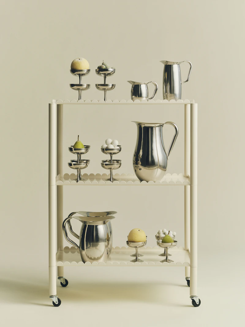 Indian Steel Pitcher Karaffe Edelstahl, XS von HAY