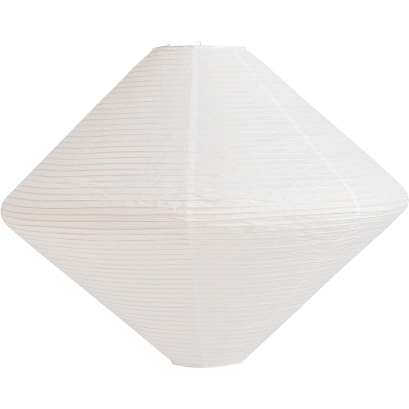 Paper Shade Diamond 80 Lampenschirm, Classic White