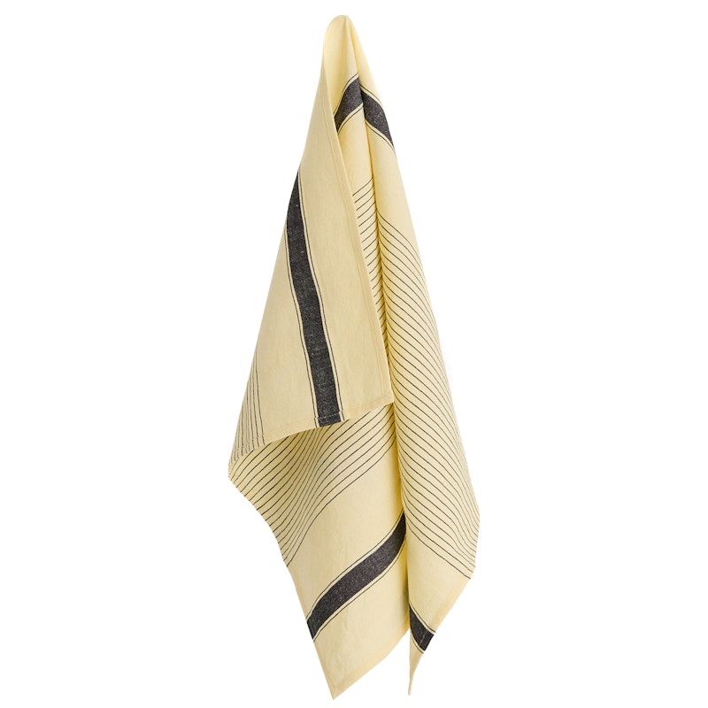 Linear Küchenhandtuch 52x80 cm, Soft Yellow