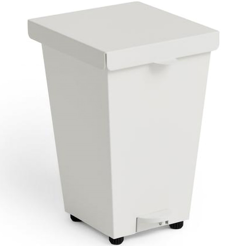 Loop Abfalleimer 8L, White