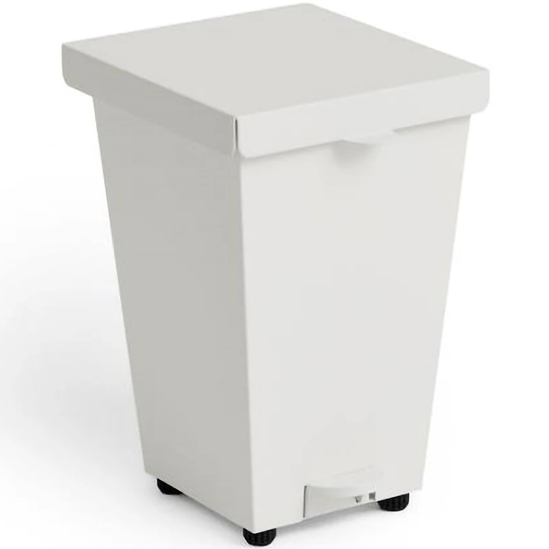 Loop Abfalleimer 8L, White