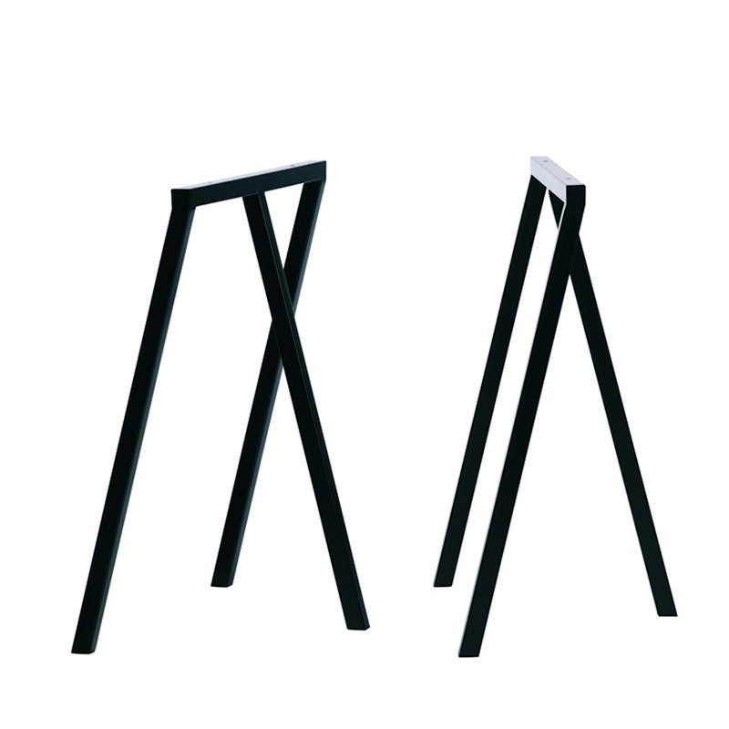 Loop Stand Stützbock 2-er Set, Schwarz