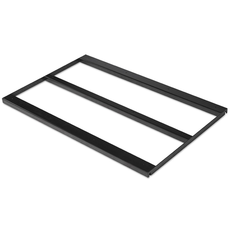 Loop Standregal, als Unterstützung 180/200, Schwarz