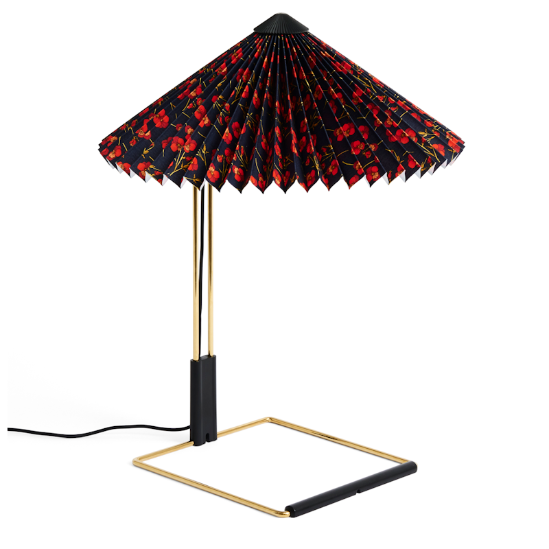 Matin Tischlampe 300 mm, Poliert Messing / Ros By Liberty