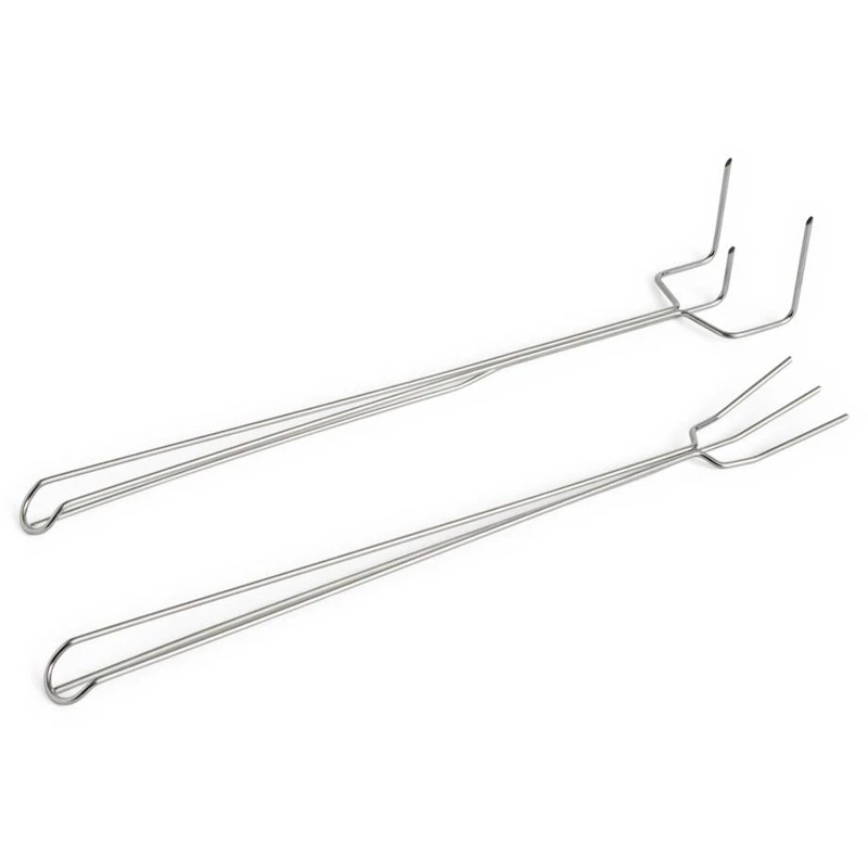 Outdoor Market BBQ Fork Set of 2, Stainless Steel
