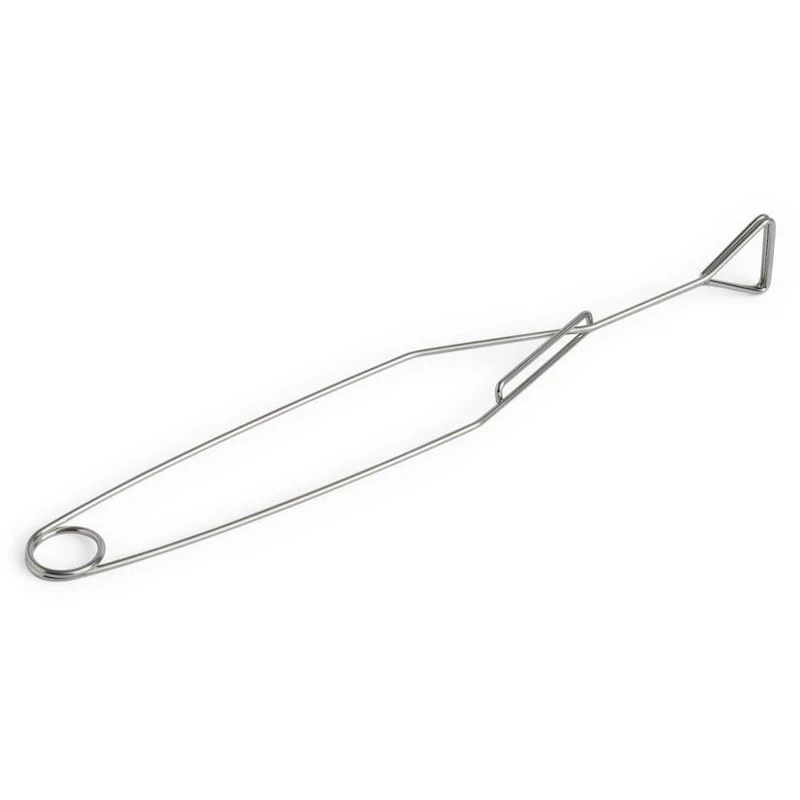 Outdoor Market BBQ Tongs, Stainless Steel