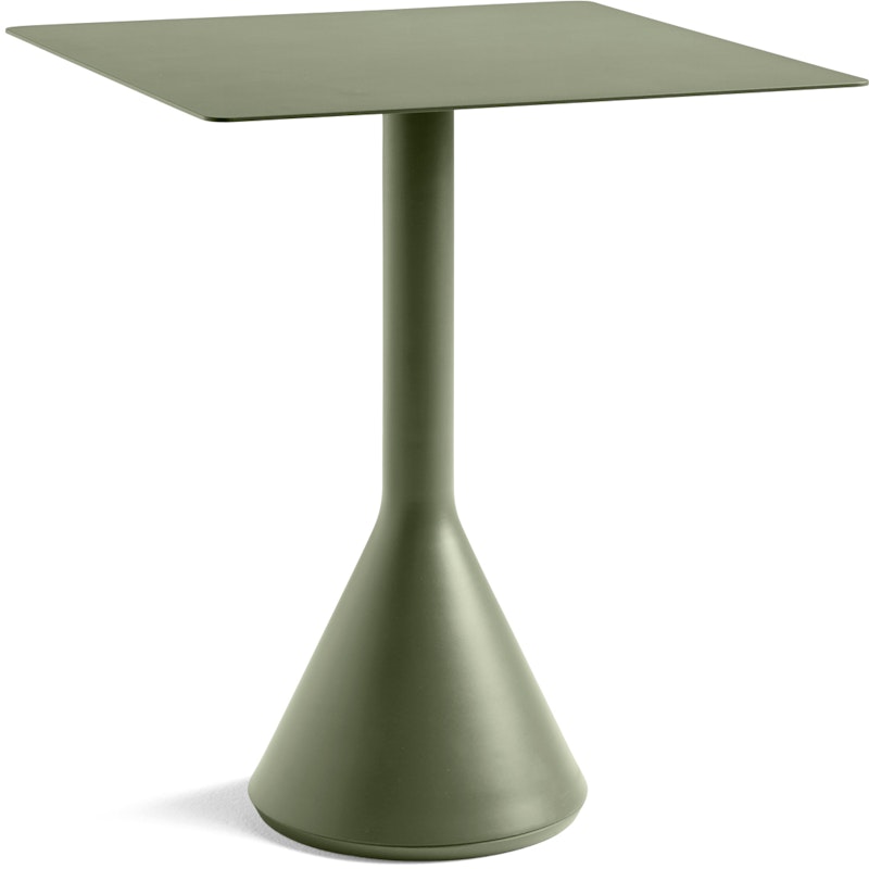 Palissade Cone Tisch 65x65 cm, Olive