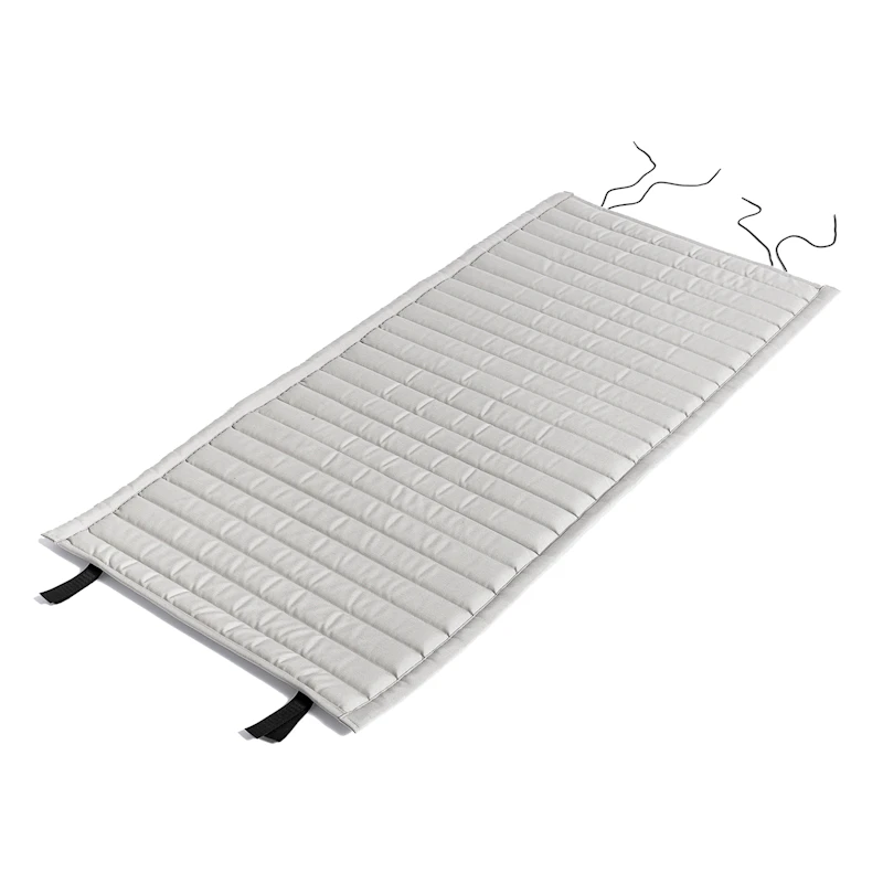 Palissade Kissen Gesteppt Lounge Stuhl Niedrig, Sky Grey